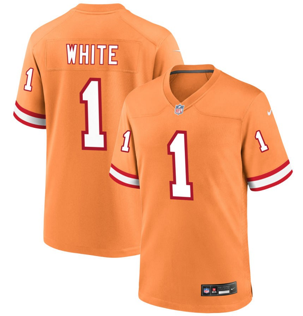 Rachaad White Tampa Bay Buccaneers orange Game jersey