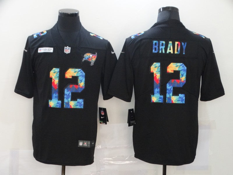 Tom Brady Tampa Bay Buccaneers black jersey