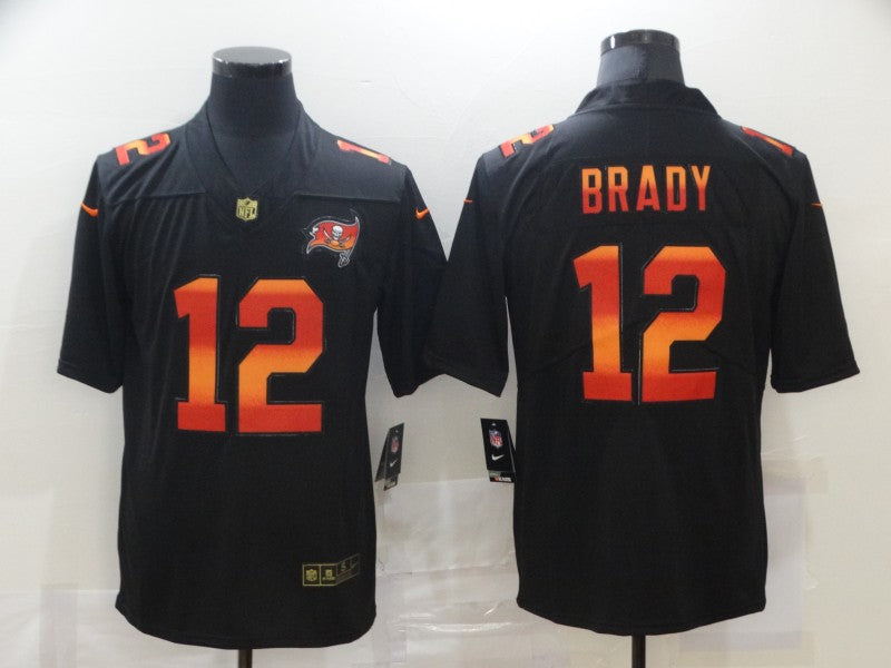 Tom Brady Tampa Bay Buccaneers black Fashion jersey