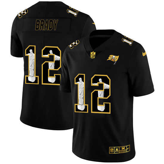 Tom Brady Tampa Bay Buccaneers black jersey