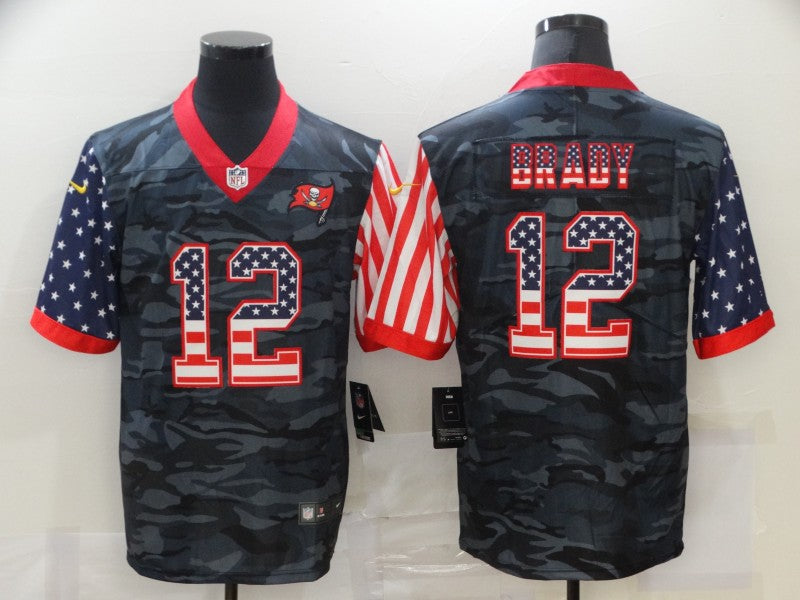 Tom Brady Tampa Bay Buccaneers camo Camo jersey