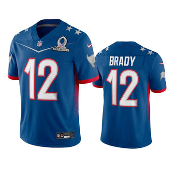 Tom Brady Tampa Bay Buccaneers royal jersey