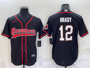 Tom Brady Tampa Bay Buccaneers black jersey