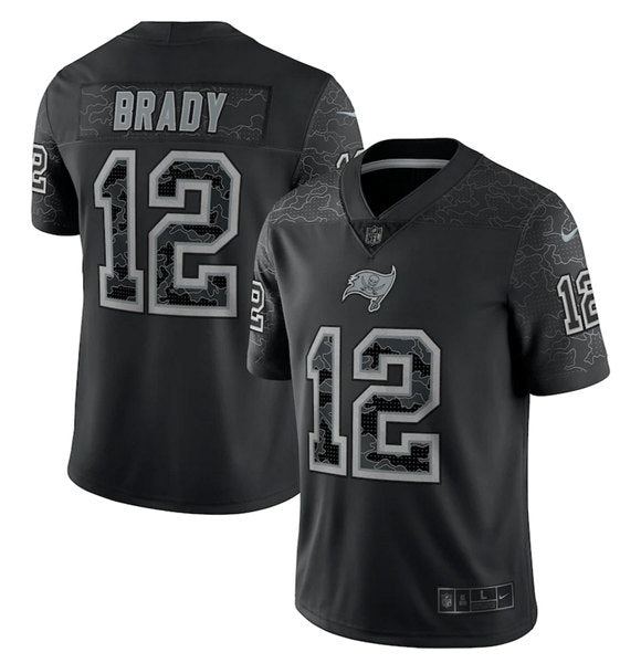 Tom Brady Tampa Bay Buccaneers black jersey