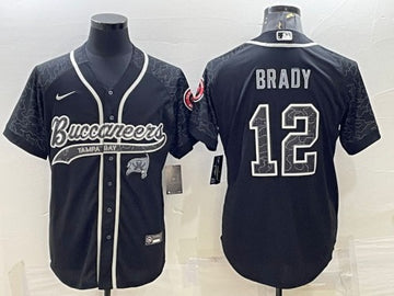 Tom Brady Tampa Bay Buccaneers black jersey