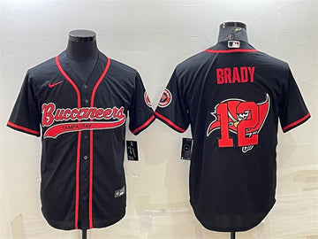 Tom Brady Tampa Bay Buccaneers black jersey