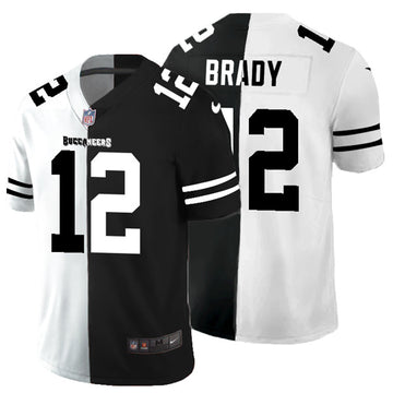 Tom Brady Tampa Bay Buccaneers black Split jersey