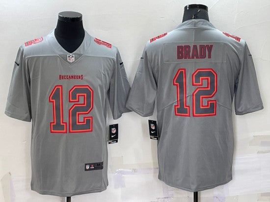Tom Brady Tampa Bay Buccaneers gray Fashion jersey