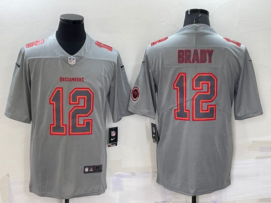 Tom Brady Tampa Bay Buccaneers gray Fashion jersey