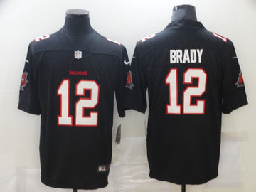 Tom Brady New Tampa Bay Buccaneers black jersey