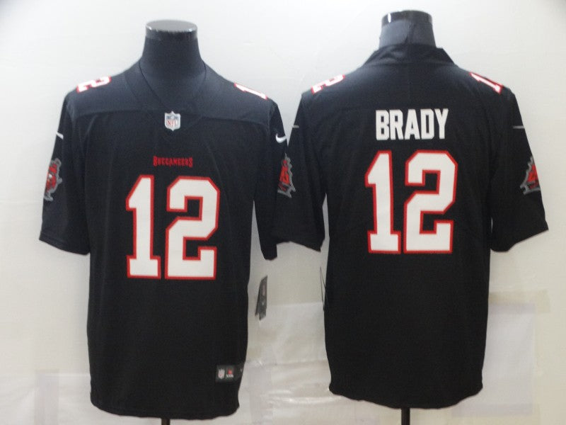 Tom Brady New Tampa Bay Buccaneers black jersey
