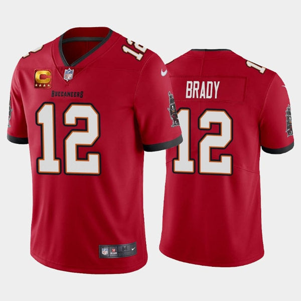 Tom Brady Tampa Bay Buccaneers red jersey