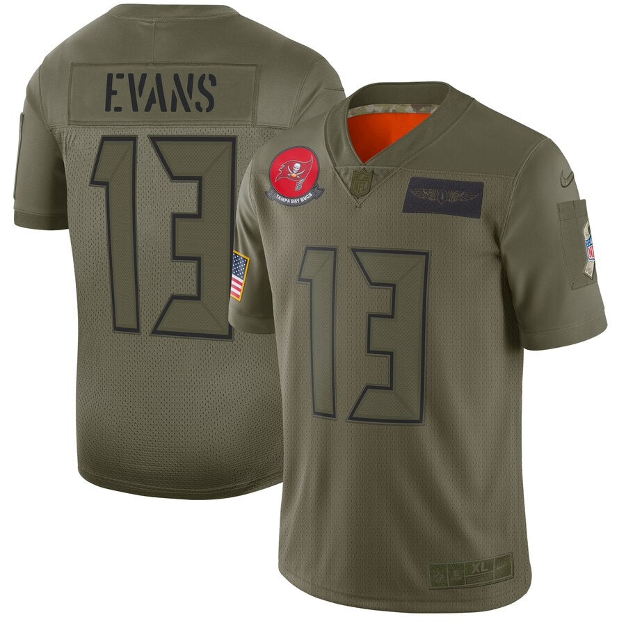 Mike Evans Tampa Bay Buccaneers camo Salute To Service jersey