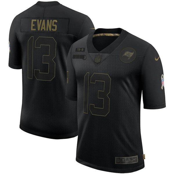 Mike Evans Tampa Bay Buccaneers black Salute To Service jersey