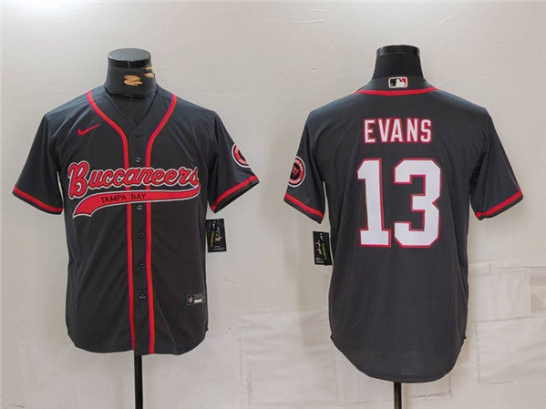 Mike Evans Tampa Bay Buccaneers gray jersey