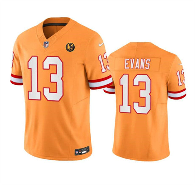Mike Evans Tampa Bay Buccaneers orange FUSE jersey
