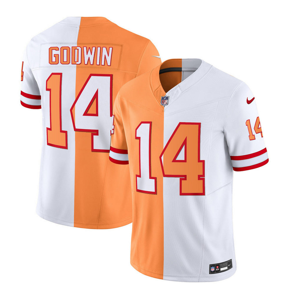 Chris Godwin Tampa Bay Buccaneers white-gold FUSE jersey