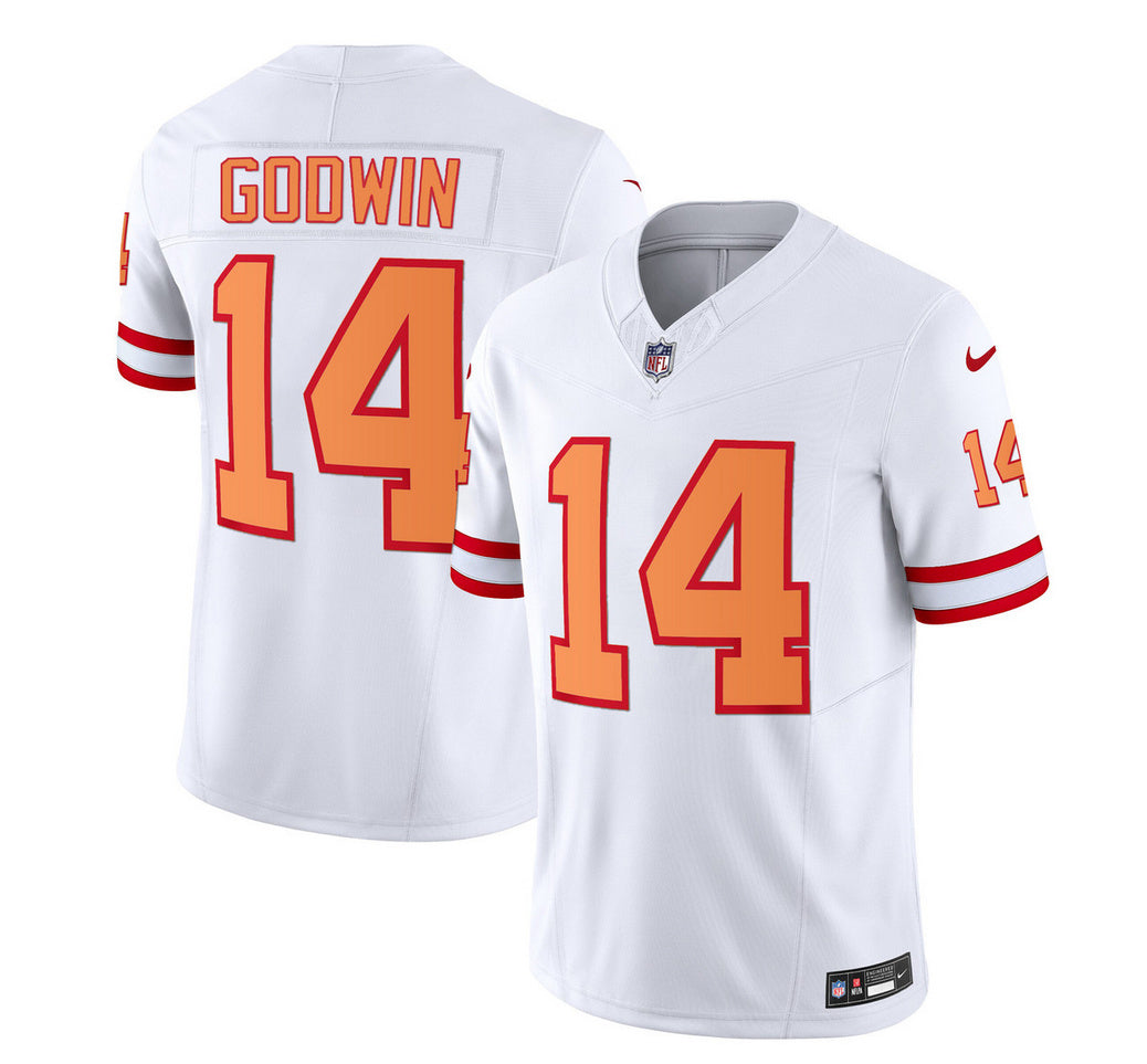Chris Godwin Tampa Bay Buccaneers white FUSE jersey