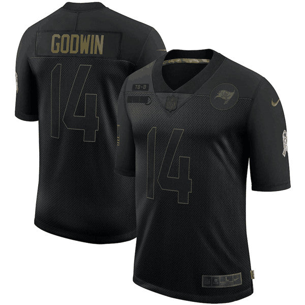 Chris Godwin Tampa Bay Buccaneers black Salute To Service jersey