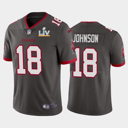 Tyler Johnson Tampa Bay Buccaneers grey jersey