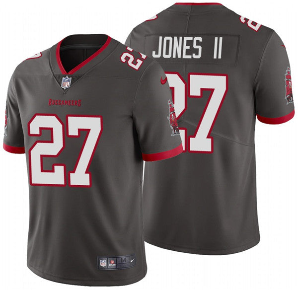 Ronald Jones II Tampa Bay Buccaneers grey jersey