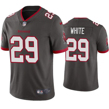 Rachaad White Tampa Bay Buccaneers gray jersey