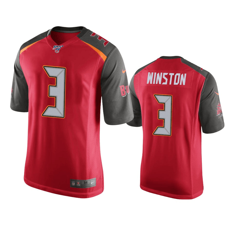 Jameis Winston Tampa Bay Buccaneers red jersey