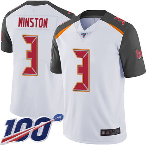 Jameis Winston Tampa Bay Buccaneers white jersey
