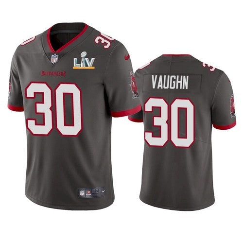 Ke'Shawn Vaughn Tampa Bay Buccaneers grey jersey