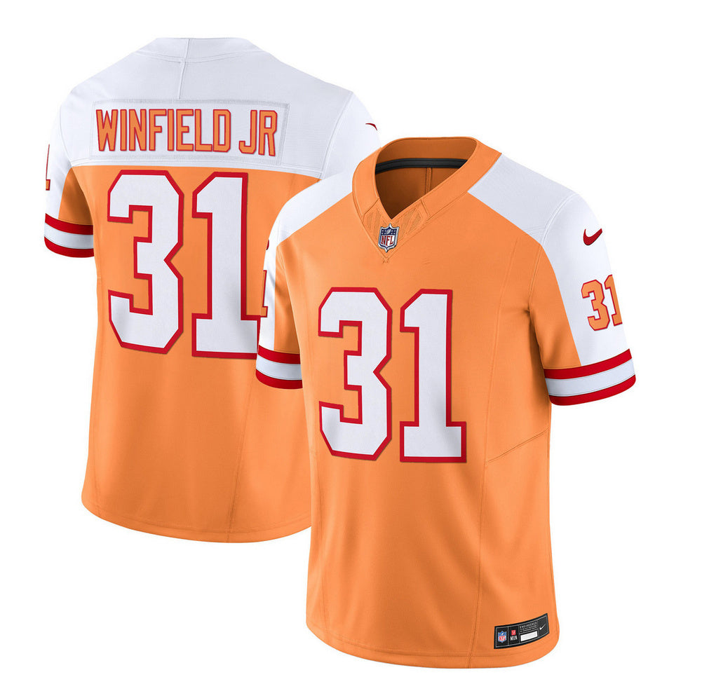 Antoine Winfield Jr Tampa Bay Buccaneers white-gold FUSE jersey