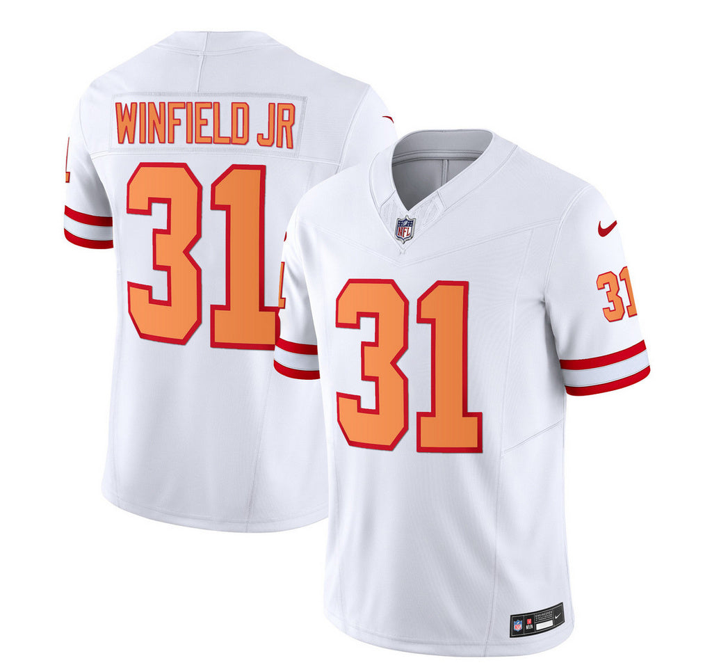 Antoine Winfield Jr Tampa Bay Buccaneers white FUSE jersey