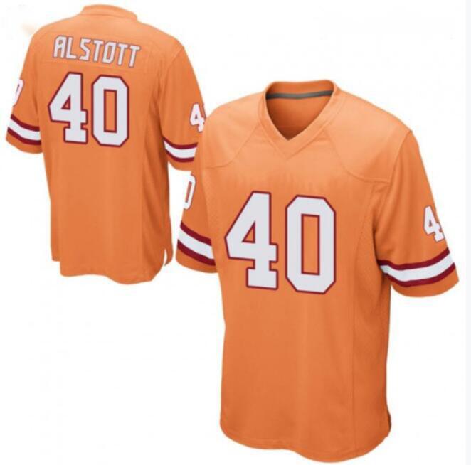 Mike Alstott Tampa Bay Buccaneers orange jersey