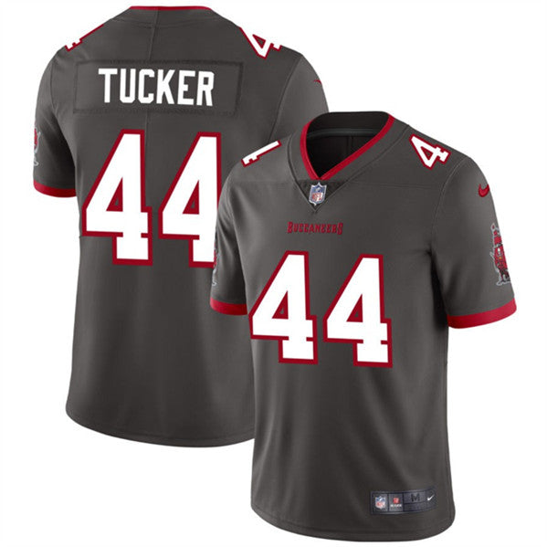 Sean Tucker Tampa Bay Buccaneers gray jersey