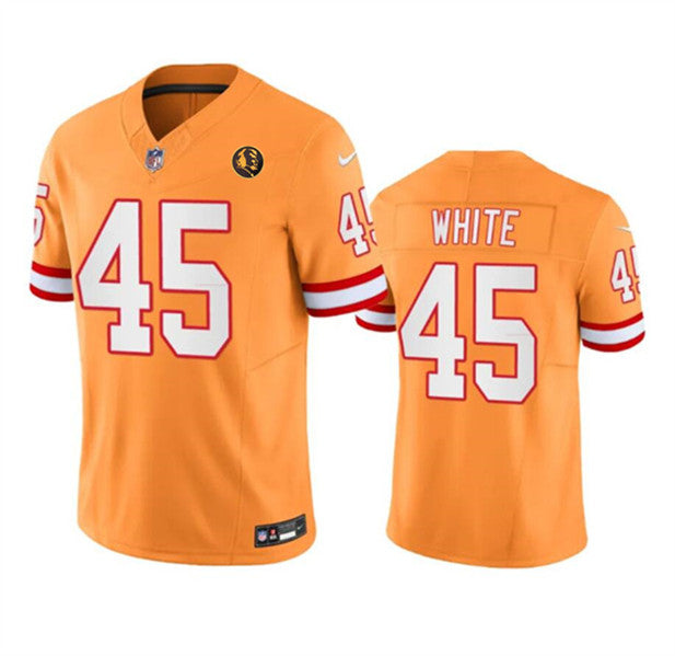 Devin White Tampa Bay Buccaneers orange FUSE jersey