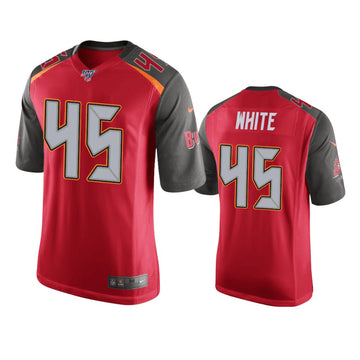 Devin White Tampa Bay Buccaneers red jersey