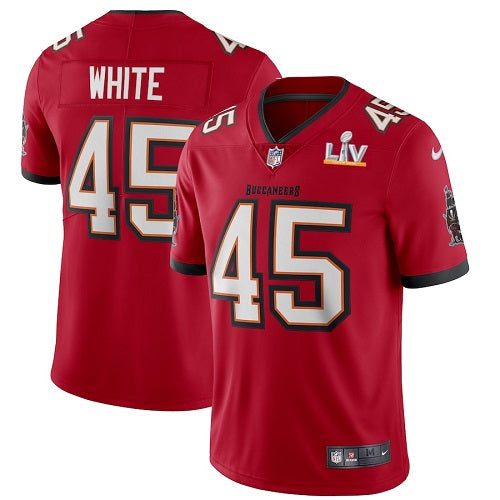 Devin White Tampa Bay Buccaneers red jersey
