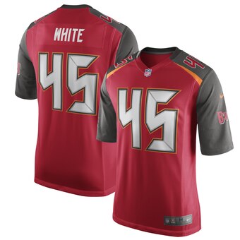 Devin White Tampa Bay Buccaneers red jersey