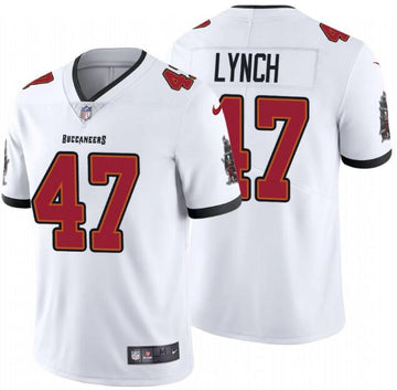 John Lynch Tampa Bay Buccaneers white jersey