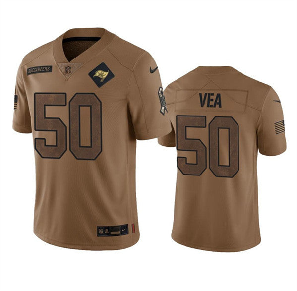 Vita Vea Tampa Bay Buccaneers brown Salute To Service jersey