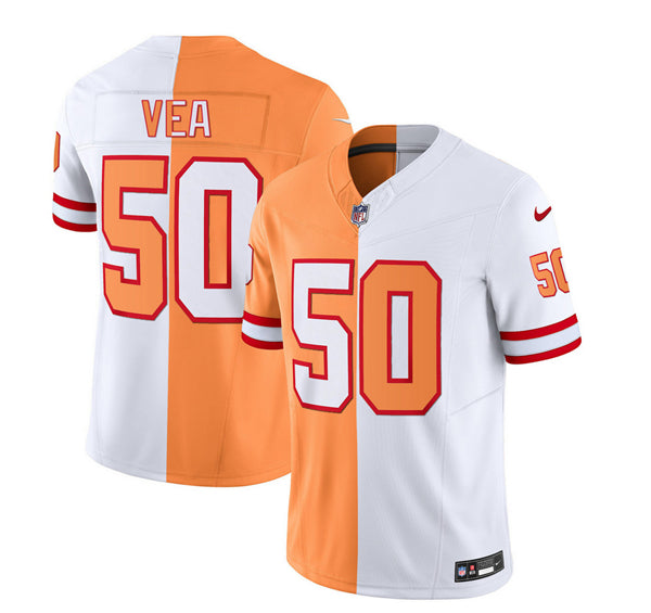 Vita Vea Tampa Bay Buccaneers white-gold FUSE jersey