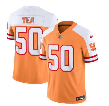Vita Vea Tampa Bay Buccaneers white-gold FUSE jersey