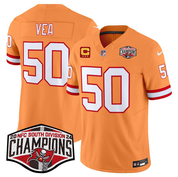 Vita Vea Tampa Bay Buccaneers orange FUSE jersey