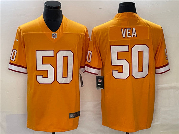 Vita Vea Tampa Bay Buccaneers orange jersey