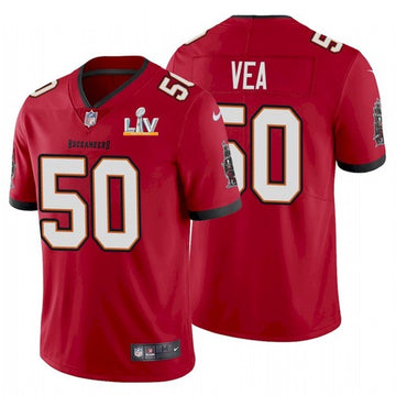 Vita Vea Tampa Bay Buccaneers red jersey