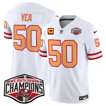 Vita Vea Tampa Bay Buccaneers white FUSE jersey