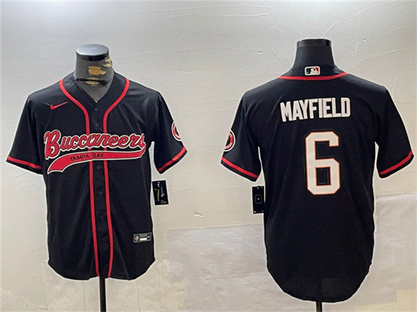 Baker Mayfield Tampa Bay Buccaneers black jersey