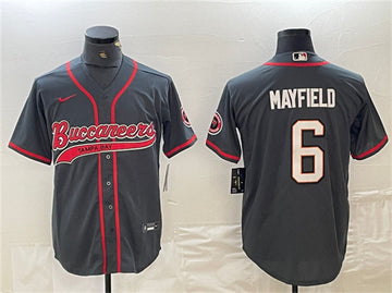 Baker Mayfield Tampa Bay Buccaneers grey jersey
