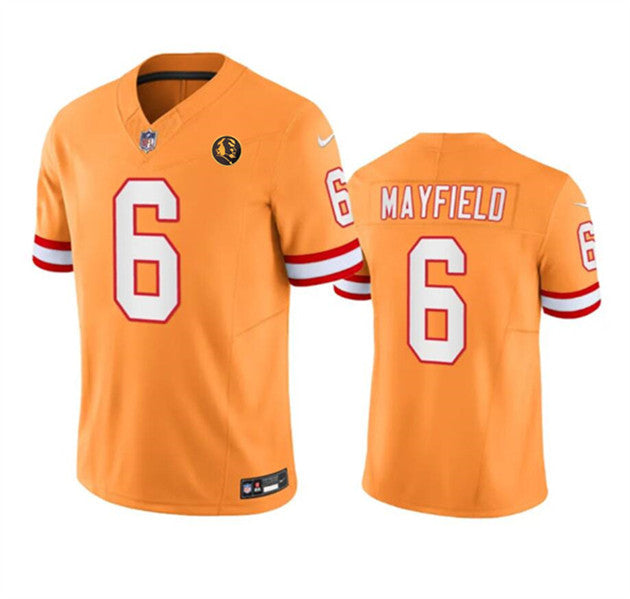 Baker Mayfield Tampa Bay Buccaneers orange FUSE jersey
