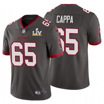 Alex Cappa Tampa Bay Buccaneers grey jersey