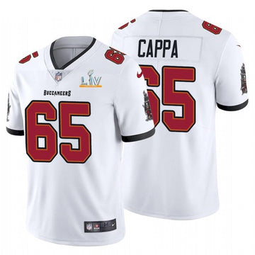 Alex Cappa Tampa Bay Buccaneers white jersey